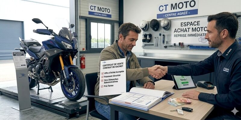 You are currently viewing Peut-on vendre une moto sans contrôle technique ?